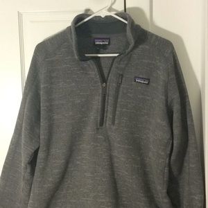 NWOT mens L Patagonia 1/4 zip
